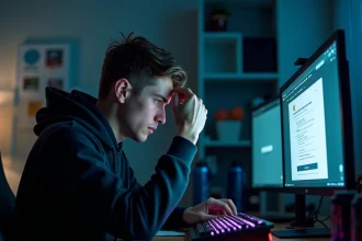 Joueur frustré face à un message d'erreur lors d'un appel de bannissement sur un compte de jeu vidéo